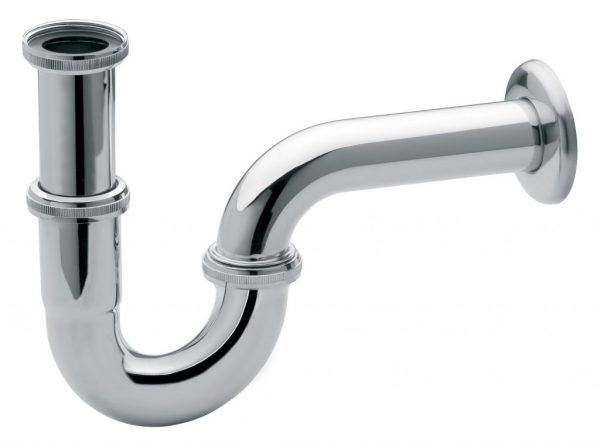 Металлический трубный сифон