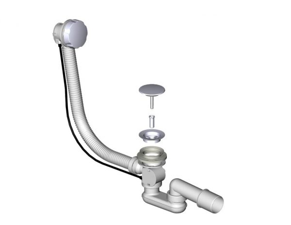 Слив — перелив для ванны