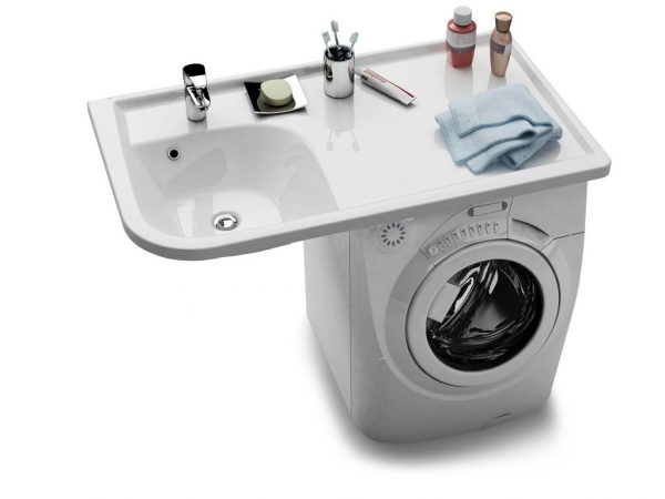 Раковина на стиральной машине