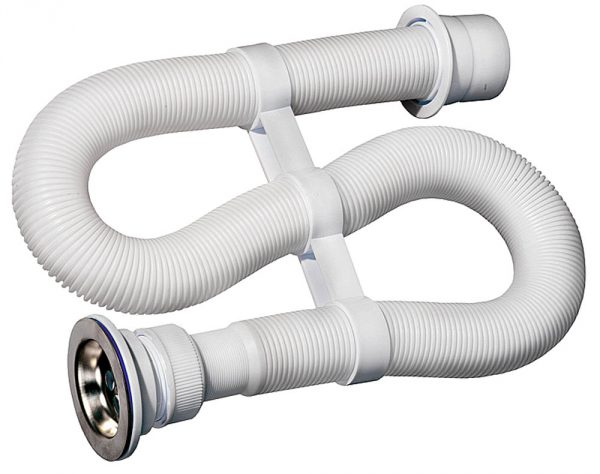 Гофрированный слив 