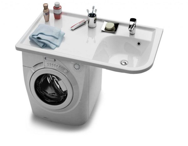 Раковина на стиральной машине
