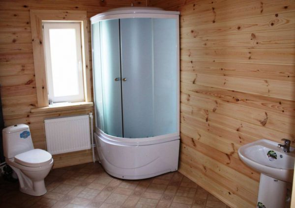 Типовая душевая кабина