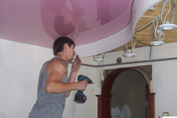 Монтаж освещения